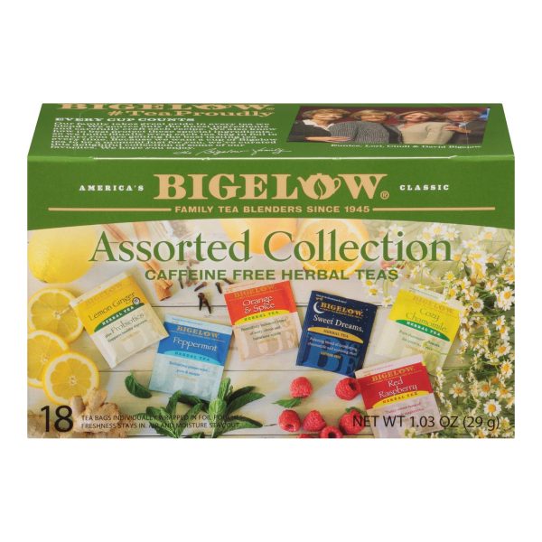Bigelow Tea Assorted Herb Tea - Case of 6 - 18 BAG - Image 2