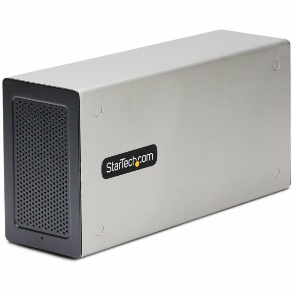 StarTech.com Thunderbolt 3 PCIe Expansion Chassis, Enclosure Box w/Dual PCI-E Slots, External PCIe Slots, 8K/4K Output Via TB3/DP 1.4, TAA