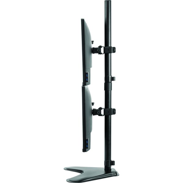 Fellowes Professional Series Freestanding Dual Stacking Monitor Arm - Image 3