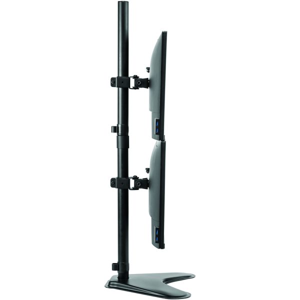 Fellowes Professional Series Freestanding Dual Stacking Monitor Arm - Image 6
