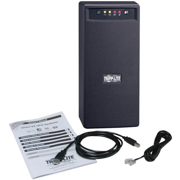Eaton Tripp Lite Series OmniVS 120V 1000VA 500W Line-Interactive UPS, Tower, USB port - Image 4