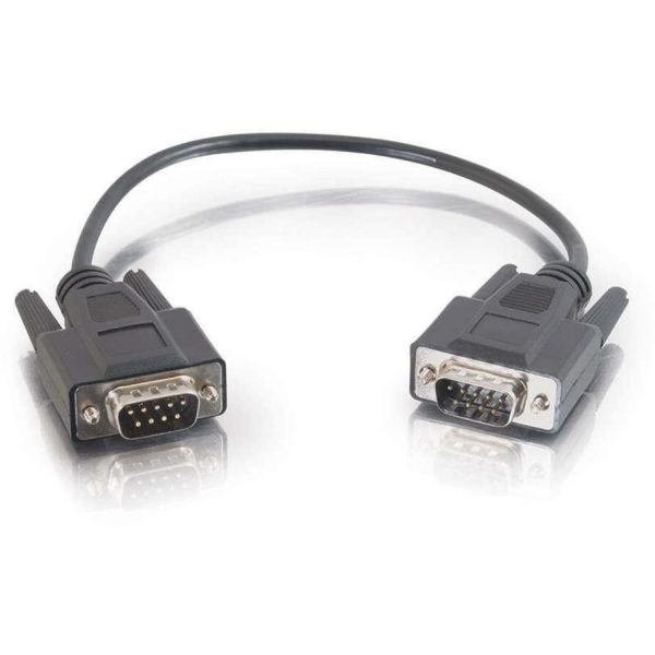 C2G 6ft DB9 M/M Cable - Black - Image 2