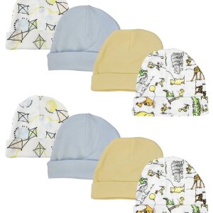 Baby Boys Caps (pack Of 8) Nc_0338
