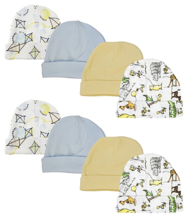 Baby Boys Caps (pack Of 8) Nc_0338
