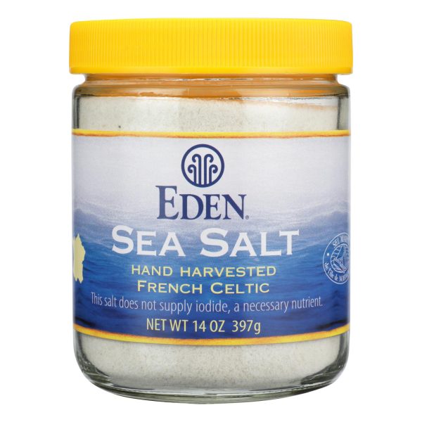 Eden Foods French Celtic Sea Salt  - Case of 12 - 14 OZ - Image 2