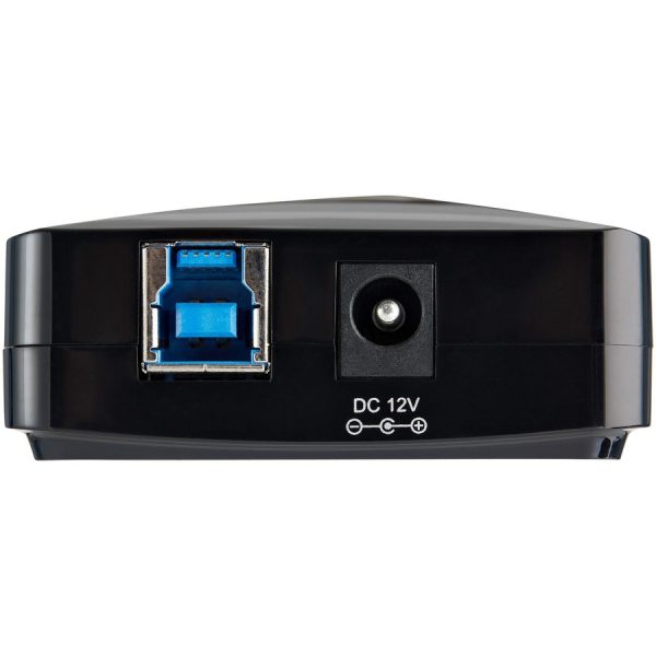 StarTech.com 7-Port USB 3.0 Hub plus Dedicated Charging Ports - 2 x 2.4A Ports - Desktop USB Hub and Fast-Charging Station - Image 4