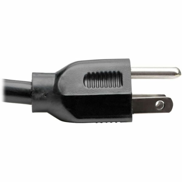 Eaton Tripp Lite Series Power Extension Cord, NEMA 5-15P to NEMA 5-15R - Heavy-Duty, 15A, 120V, 14 AWG, 15 ft. (4.57 m), Black - Image 2
