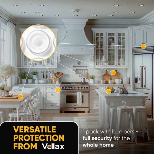 Self Adhesive Cabinet Door Bumpers   25 pcs Sticky Silicone Clear Sound Dampening Rubber Bumpers   Cabinet Bumpers for Wall Protection Kitchen Furniture Decor Drawer Stops - Image 9