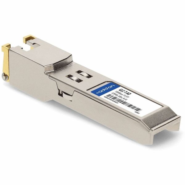 AddOn Cisco GLC-T Compatible TAA Compliant 10/100/1000Base-TX SFP Transceiver (Copper, 100m, RJ-45) - Image 3