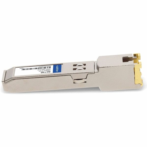 AddOn Cisco GLC-T Compatible TAA Compliant 10/100/1000Base-TX SFP Transceiver (Copper, 100m, RJ-45) - Image 6