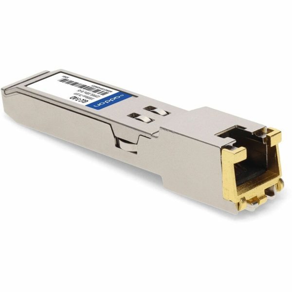 AddOn Cisco GLC-T Compatible TAA Compliant 10/100/1000Base-TX SFP Transceiver (Copper, 100m, RJ-45) - Image 7
