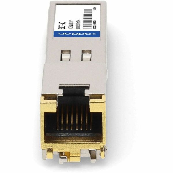 AddOn Cisco GLC-T Compatible TAA Compliant 10/100/1000Base-TX SFP Transceiver (Copper, 100m, RJ-45) - Image 8