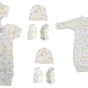 Unisex Newborn Baby 7 Pc  Sets Nc_0659