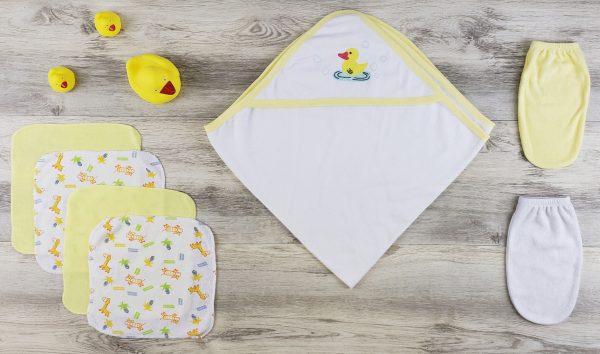 Hooded Towel, Wash Clothes, Bath Mittens Ls_0634