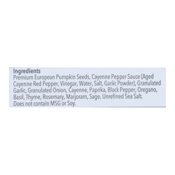 Superseedz Gourmet Pumpkin Seeds - Somewhat Spicy - Case of 6 - 5 oz.