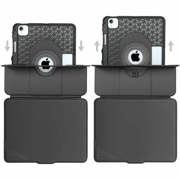 Targus Versavu THZ967US Keyboard/Cover Case (Folio) for 11" Apple iPad Air 11 (2024), iPad (10th Generation), iPad Air (4th Generation), iPad Air (5th Generation), iPad Pro (2nd Generation), iPad Pro (3rd Generation), iPad Pro (4th Generation), iPad Pro Tablet - Black - Image 8