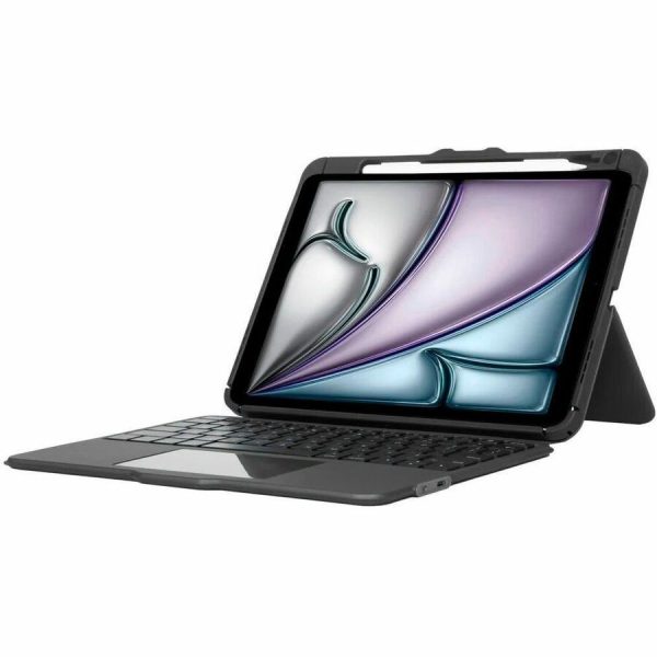 Targus Versavu THZ967US Keyboard/Cover Case (Folio) for 11" Apple iPad Air 11 (2024), iPad (10th Generation), iPad Air (4th Generation), iPad Air (5th Generation), iPad Pro (2nd Generation), iPad Pro (3rd Generation), iPad Pro (4th Generation), iPad Pro Tablet - Black - Image 11