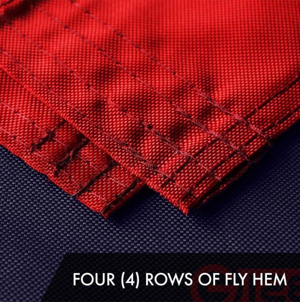 G128 10 Pack: Betsy Ross 1776 Tea-Stained Flag | 2.5x4 Ft | ToughWeave Pro Series Embroidered 420D Polyester | Historical Flag, Embroidered Design, Indoor/Outdoor, Brass Grommets, High Quality - Image 5