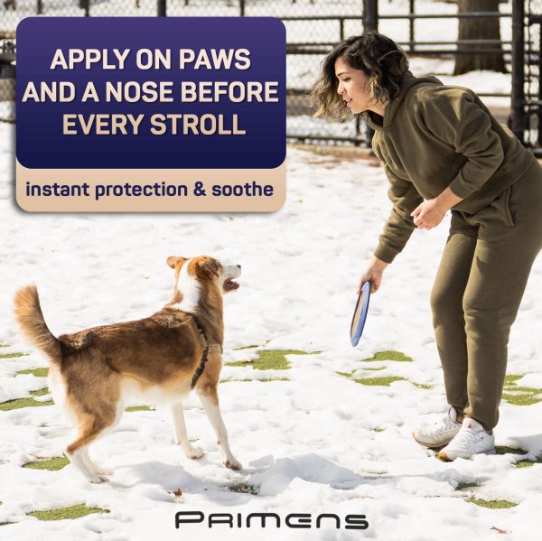 Natural Dog Paw Balm Dog Paw Protection for Hot Pavement Dog Paw Wax for Dry Paws & Nose Canine Paw Moisturizer for Cracked Paws Cream Butter for Cat Dogs Paw Protectors Paw Pad Lotion - Image 6