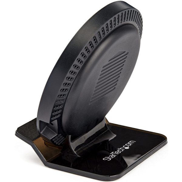 StarTech.com 15W Qi Wireless Charging Stand, Universal Qi Certified Wireless Charger Stand or Pad, For iPhone/Samsung Galaxy/Google Pixel - Image 7