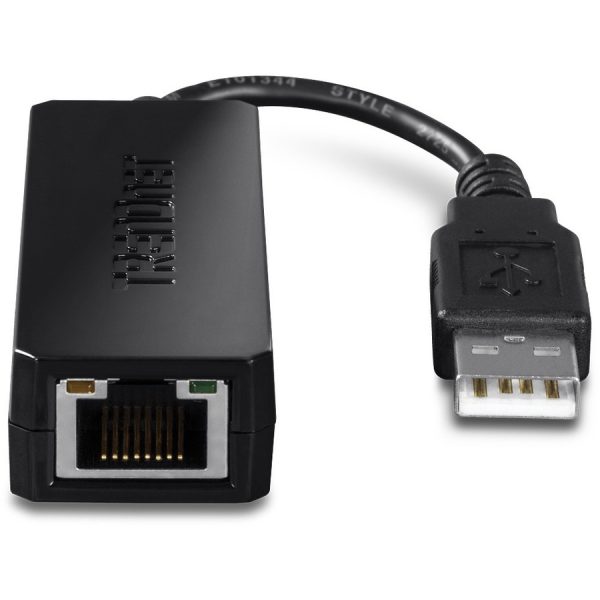 TRENDnet USB 2.0 to Fast Ethernet Adapter, Supports Windows And Mac OS, ASIX AX88772A Chipset, Backwards Compatible With USB 1.0 And 1.0, Full Duplex 200 Mbps Ethernet Speeds, Black, TU2-ET100 - Image 4