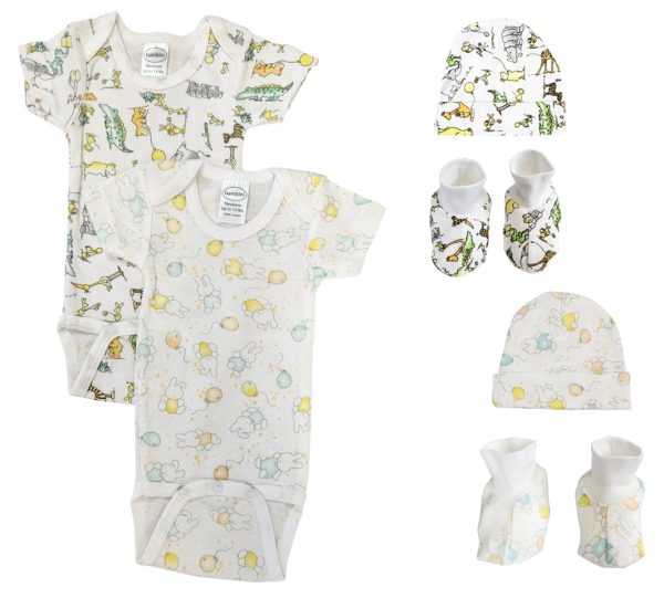 Unisex Newborn Baby 6 Pc  Sets Nc_0573