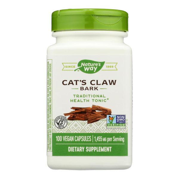 Nature's Way - Cats Claw Bark - 100 Capsules - Image 3