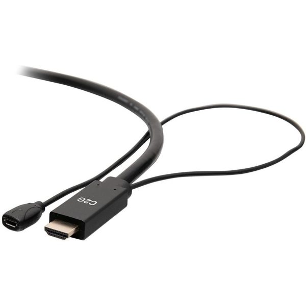 C2G 6ft HDMI to VGA Active Video Adapter Cable - USB Power - M/M - Image 2