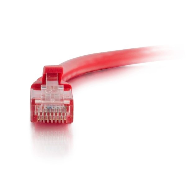 C2G 35ft Cat6a Snagless Unshielded (UTP) Network Patch Ethernet Cable-Red - Image 2