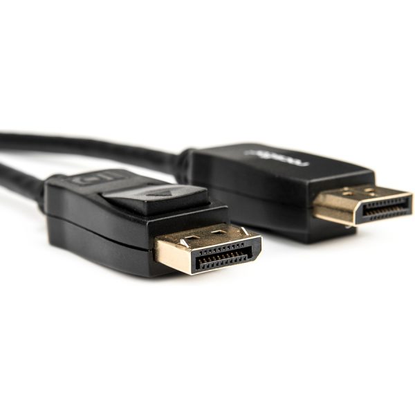 Rocstor Premium 12ft / 4m DisplayPort 1.2 Cable M/M - DisplayPort 4k - DisplayPort Male Digital Audio/Video - 12ft - Black- DP TO DP Cable 4Kx2K - Image 5