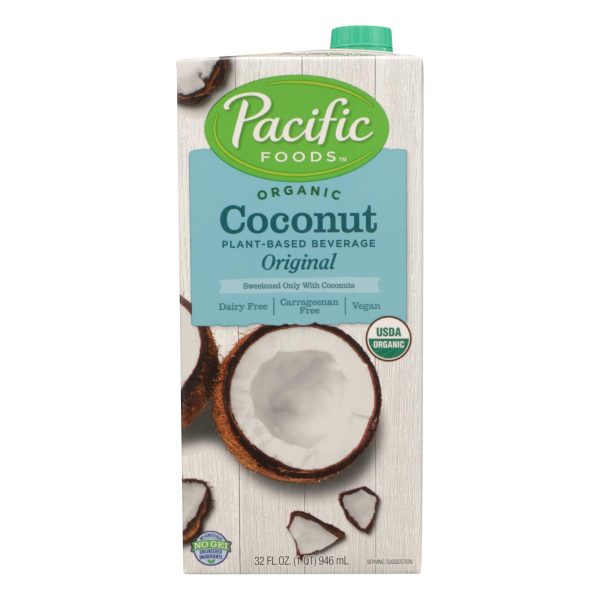 Pacific Natural Foods Coconut Original - Non Dairy - Case of 12 - 32 Fl oz. - Image 2