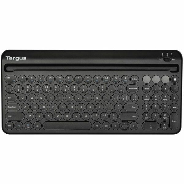 Targus Multi-Device Bluetooth Antimicrobial Keyboard With Tablet/Phone Cradle - Image 3