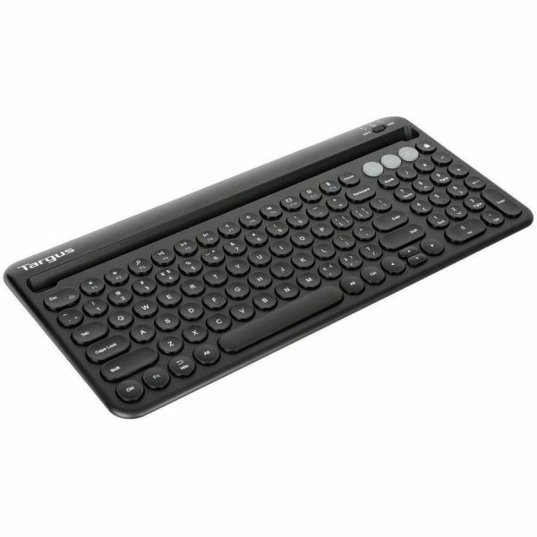 Targus Multi-Device Bluetooth Antimicrobial Keyboard With Tablet/Phone Cradle - Image 5