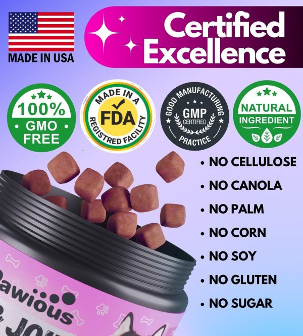 Dog Multivitamin Chewable with Glucosamine 16 in 1   Dog Vitamins and Supplements   Senior & Puppy Multivitamin for Dogs   Hip and Joint Support Health   Immunity  Mobility   Gut, Skin, Heart, Coat - Image 6