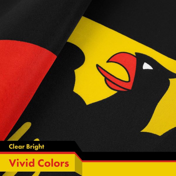 G128 3-Pack: Germany Ensign Flag 3x5 FT Printed 150D Polyester - Image 3