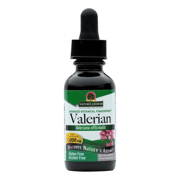 Nature's Answer - Valerian Root Alcohol Free - 1 fl oz - Image 2