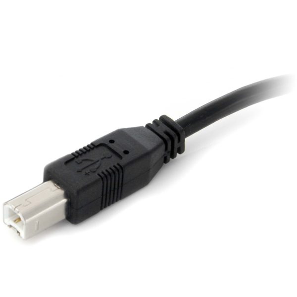 StarTech.com 9 m / 30 ft Active USB A to B Cable - M/M - Black USB 2.0 A to B Cord - Printer Cable - Extension USB Cable (USB2HAB30AC) - Image 3