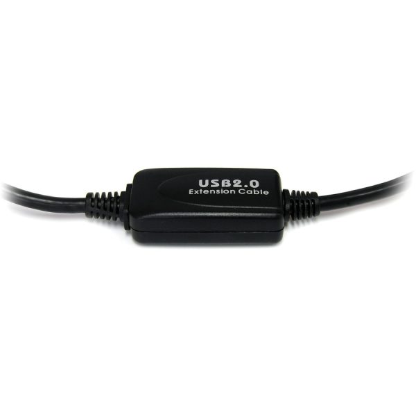 StarTech.com 9 m / 30 ft Active USB A to B Cable - M/M - Black USB 2.0 A to B Cord - Printer Cable - Extension USB Cable (USB2HAB30AC) - Image 4