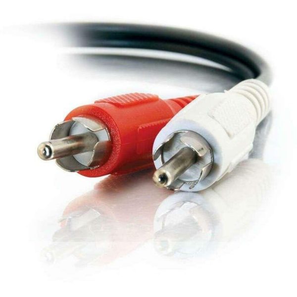 C2G Value Series 6ft Composite Audio Cable - RCA Stereo Audio Cable - M/M - Image 2