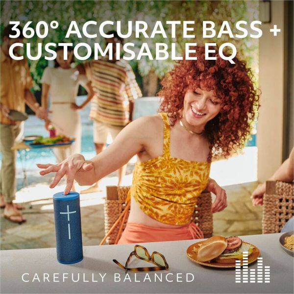 Ultimate Ears BOOM 4 Portable Waterproof Bluetooth Speaker With 360-Degree, Bold, Immersive, Crystal-Clear Sound, Floating Speaker With 15-Hour Battery and 147ft (45m) Range, Lilac - Image 2