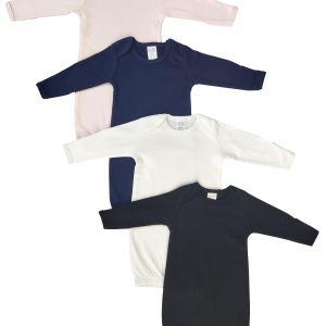 Newborn Baby Girl 4 Piece Gown Set Nc_0895
