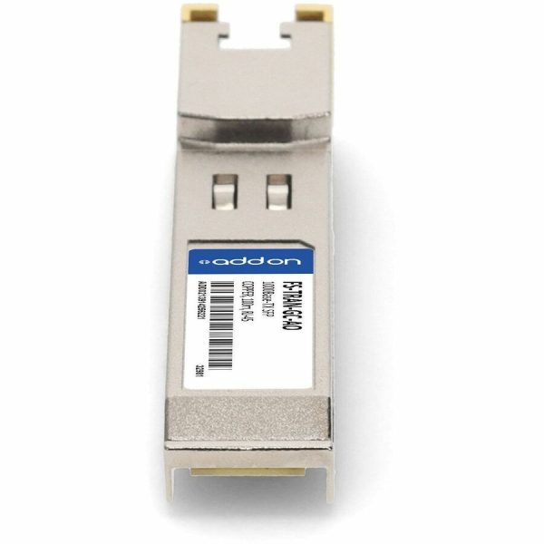 AddOn Fortinet FS-TRAN-GC Compatible TAA Compliant 10/100/1000Base-TX SFP Transceiver (Copper, 100m, RJ-45) - Image 4