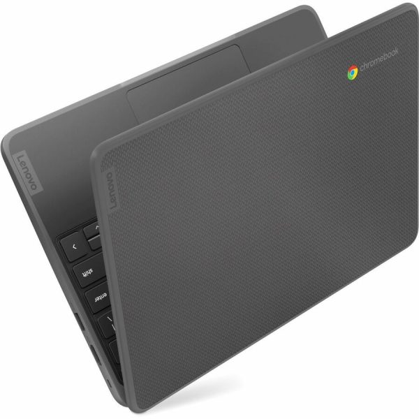 Lenovo 100e Chromebook Gen 4 100e 82W0000PUS 11.6" Chromebook - HD - Octa-core (ARM Cortex A76 + Cortex A55) - 8 GB - 64 GB Flash Memory - English Keyboard - Graphite Gray - Image 3