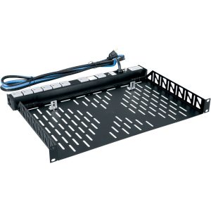Middle Atlantic 1RU Utility Rack Mounted Shelf - 10.8in Depth Vented Rack Shelf - 4 Pack