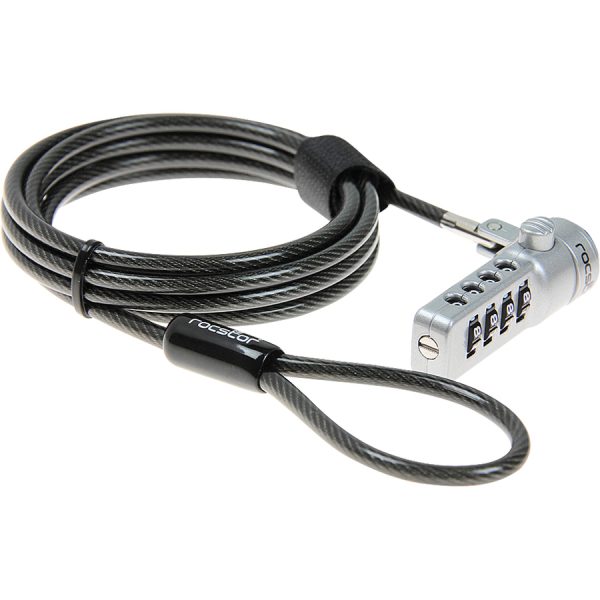 Rocstor Rocbolt Portable Security Cable With Combination Lock - Image 2