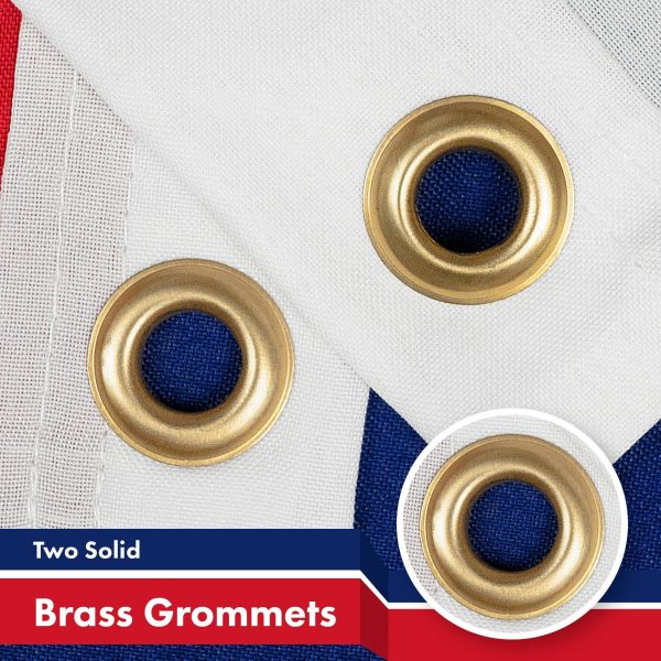 UK Great Britain Flag 3x5 Ft 3-Pack 150D Printed Polyester By G128 - Image 2