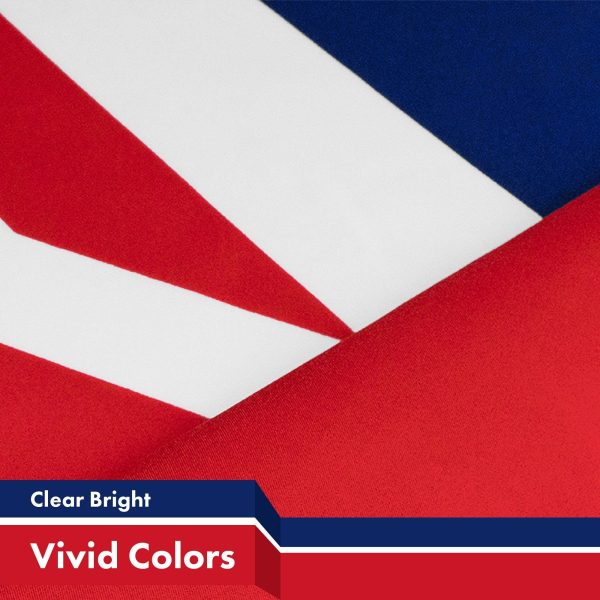 UK Great Britain Flag 3x5 Ft 3-Pack 150D Printed Polyester By G128 - Image 3