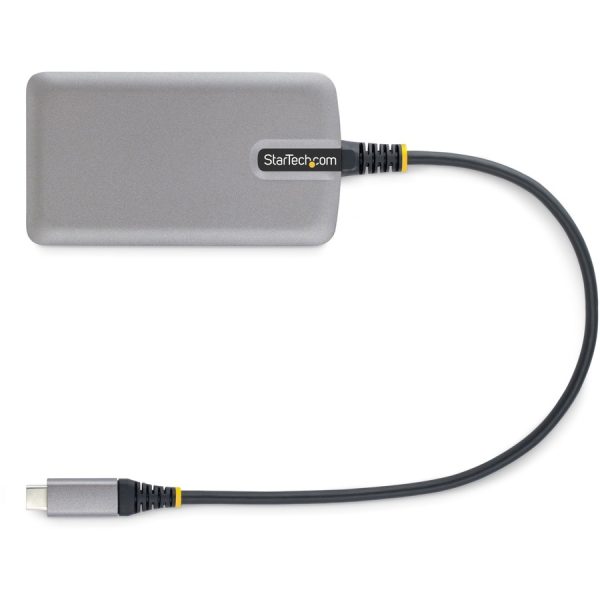 StarTech.com 4-Port USB-C Hub, 5Gbps, Bus Powered, 4x USB-A Ports, Optional Auxiliary Power, Portable USB Type-C Hub, 1ft/30cm Cable - Image 5