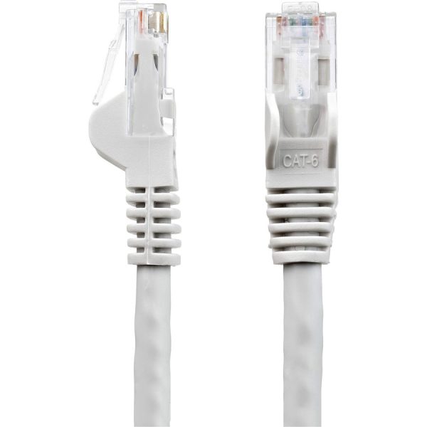 StarTech.com 35ft CAT6 Ethernet Cable - Gray Snagless Gigabit - 100W PoE UTP 650MHz Category 6 Patch Cord UL Certified Wiring/TIA - Image 2