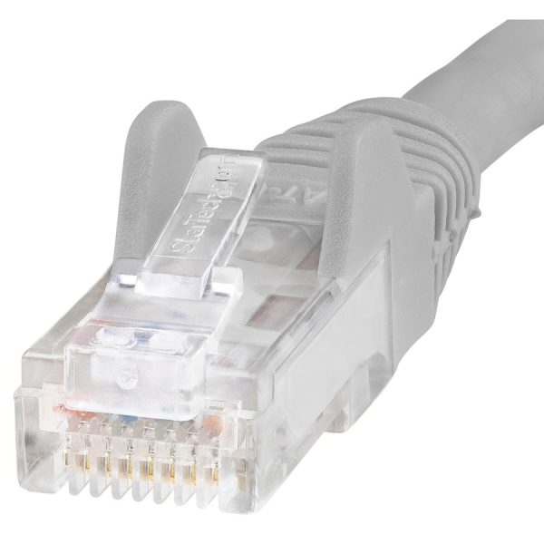 StarTech.com 35ft CAT6 Ethernet Cable - Gray Snagless Gigabit - 100W PoE UTP 650MHz Category 6 Patch Cord UL Certified Wiring/TIA - Image 3